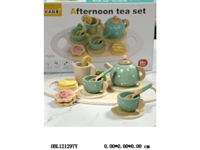 木制下午茶套装 15PCS_OBL121297Y