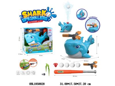 戏水鲨鱼配棒球_OBL1858828