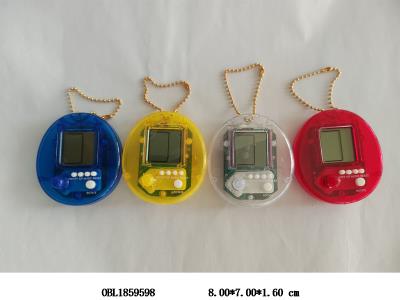 椭圆形竖屏游戏机 带珠链 2*LR1130包电_OBL1859598