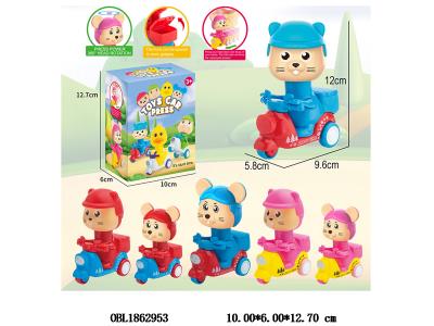 按压惯性摩托车 2款3色混装_OBL1862953