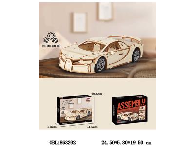 DIY木质拼装回力跑车_OBL1863292