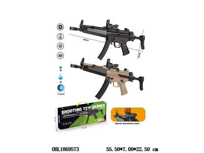 电动水弹枪套装 配USB线 7.4v锂电池包电 2色混装_OBL1869573