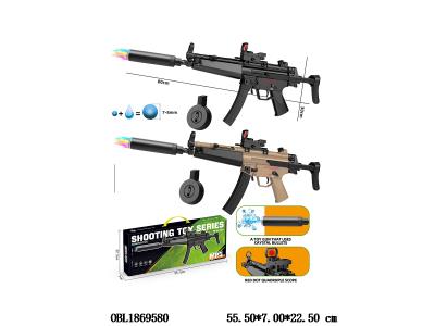 电动水弹枪套装 配USB线 7.4v锂电池包电 2色混装_OBL1869580