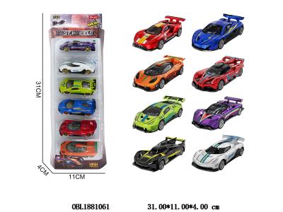 6只装 1:64 滑行合金车 8款混装_OBL1881061