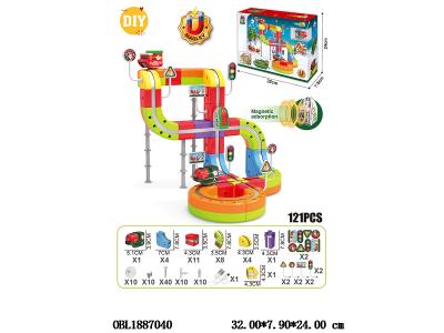 电动圣诞磁力悬浮轨道车套装 配1只电动车 配USB线 3.7V锂电池包电_OBL1887040