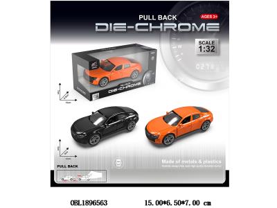 合金回力车 可开门 2色混装_OBL1896563