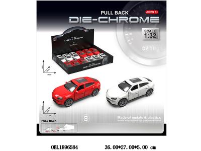 合金回力车 可开门 2色混装 12只装一展示盒_OBL1896584