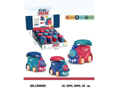 按压火车 3色混装 12只装一展示盒_OBL1898088