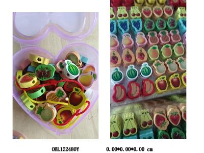 木制水果串珠 50PCS_OBL122480Y