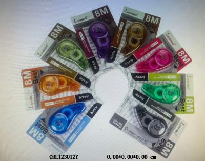 文具用品 修正带 8.7*14*1.4cm     корректирующая лента_OBL123012Y