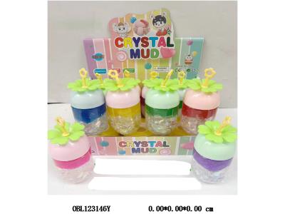 解压玩具 萝卜透明金箔 珠光水晶泥  12/中盒_OBL123146Y