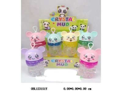 解压玩具 老鼠透明星星 珠光水晶泥  13.5*8cm 12/中盒_OBL123151Y