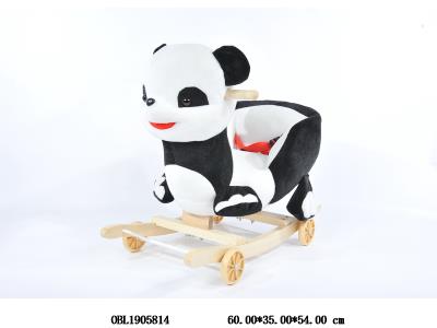 二合一滑行童车/婴儿摇椅 轮子可翻 带音乐 开关在耳朵 2*AA不包电_OBL1905814