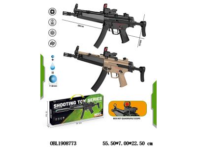 电动水弹枪套装 配USB线 7.4v锂电池包电 2色混装_OBL1908773