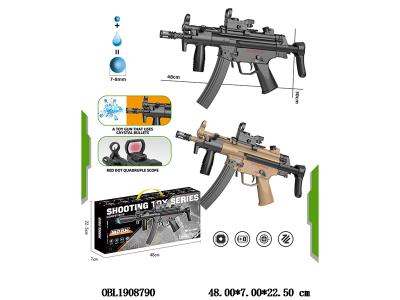 电动水弹枪套装 配USB线 7.4v锂电池包电 2色混装_OBL1908790