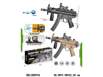 电动水弹枪套装 配USB线 7.4v锂电池包电 2色混装_OBL1908794
