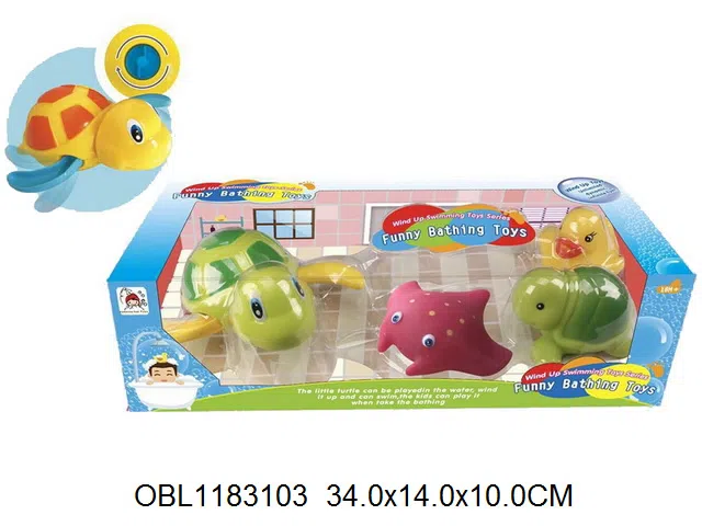 上链乌龟配搪胶动物_OBL1183103