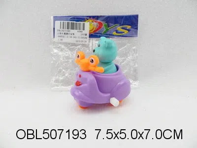 上链卡通摩托坐熊_OBL507193