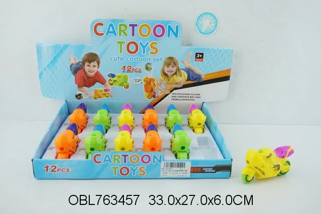 12只庄上链灯光投影摩托车 包电 多色混装_OBL763457