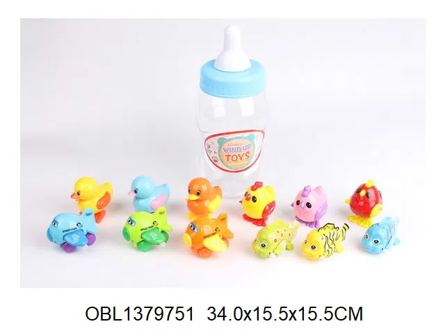 12只庄上链旋转飞机/动物 4款混装  PVC奶瓶_OBL1379751