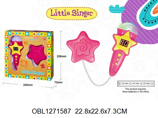 麦克风带灯光声音  3*AAA无包电_OBL1271587