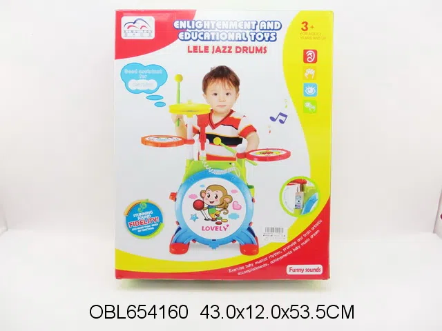 爵士鼓配话筒 可接USB线_OBL654160