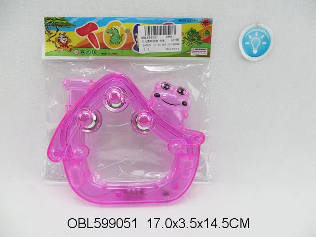 闪光透明铃鼓 包电_OBL599051