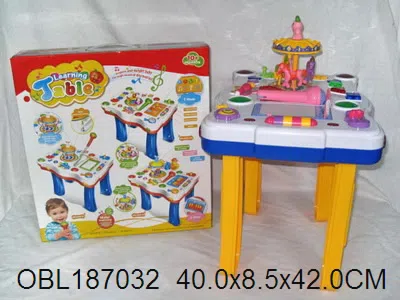 旋转木马音乐桌 带录音功能 不包电_OBL187032