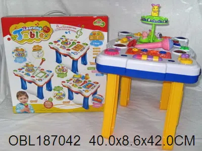 旋转动物音乐桌带录音功能 不包电_OBL187042