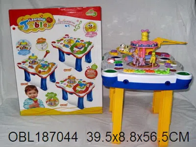 旋转木马音乐桌带录音功能 不包电_OBL187044