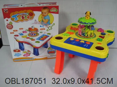 旋转木马音乐桌 不包电_OBL187051