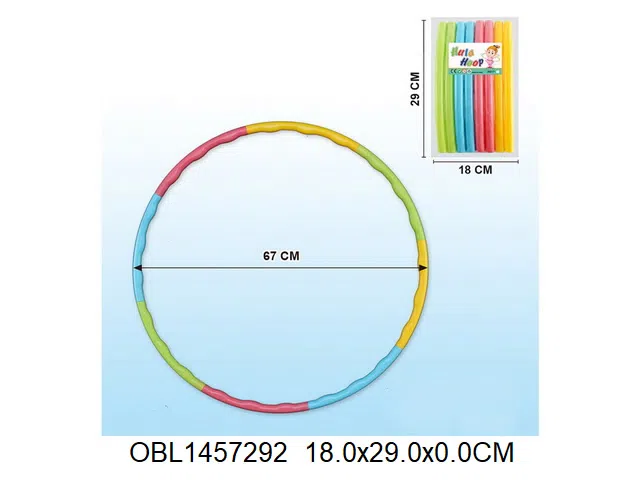 拼接呼啦圈 OPP袋加彩标_OBL1457292
