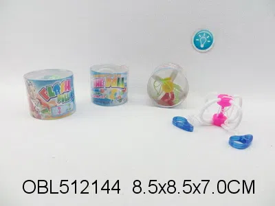 拉力球带灯光 无包电 4色混装_OBL512144