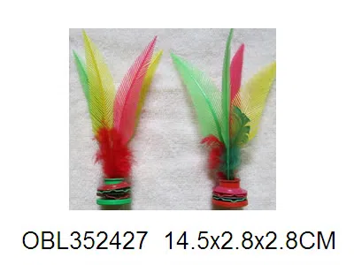 迷你毽子 多色混装_OBL352427