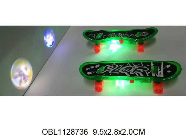手指滑板带灯光 投影 包电_OBL1128736
