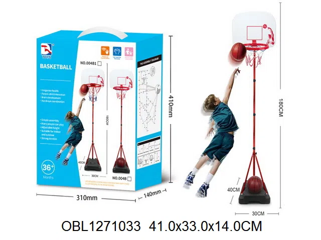 自装篮球架套装  球出货无充气_OBL1271033