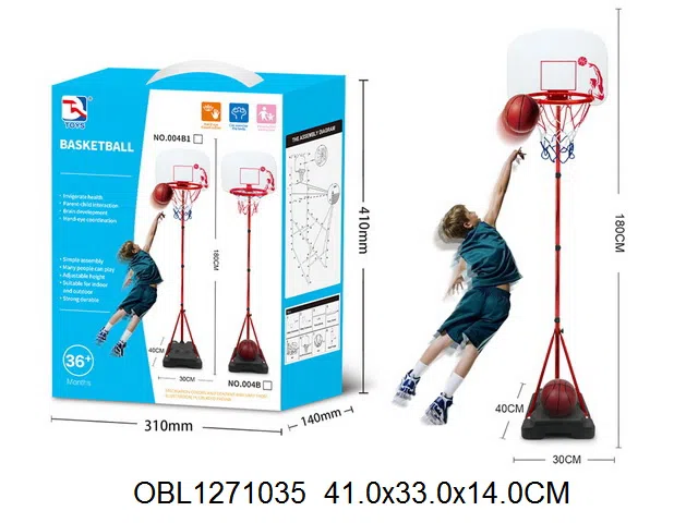 自装篮球架套装  球出货无充气_OBL1271035