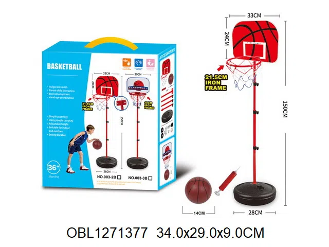 自装篮球架套装  球出货无充气_OBL1271377