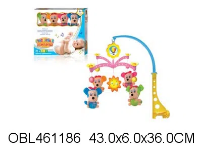 俄文上链毛绒床头吊铃配4只毛绒米奇_OBL461186