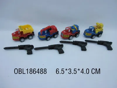 俄文标弹力工程车 四款混装_OBL186488