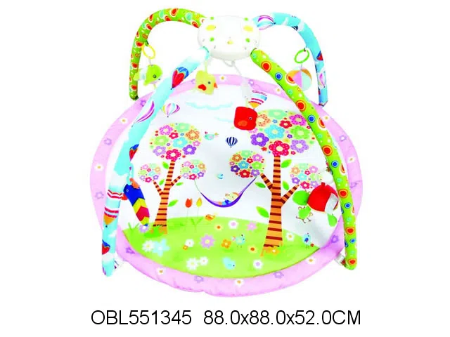 俄文电动婴儿游戏垫带灯光音乐 无包电_OBL551345