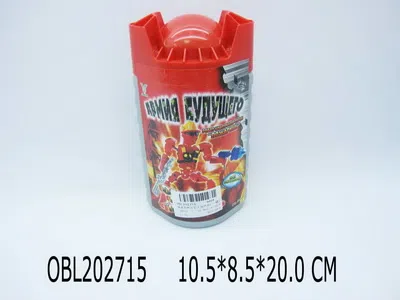 俄文四色混装JF消防兵积木_OBL202715