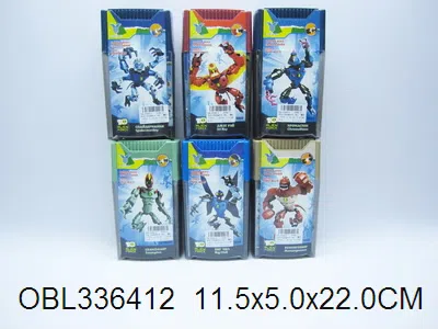 俄文少年骇客积木 6款混装_OBL336412