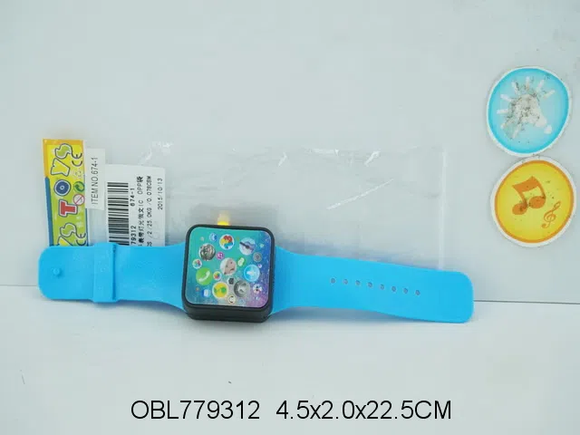 触摸手表带灯光俄文IC 包电 3色混装_OBL779312