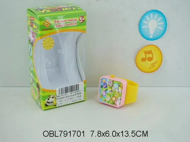 俄文触摸手表带灯光俄文IC 无包电 4色混装_OBL791701