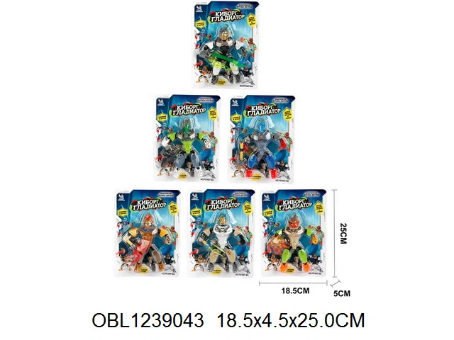 俄文拼装星神战士 6款混装_OBL1239043