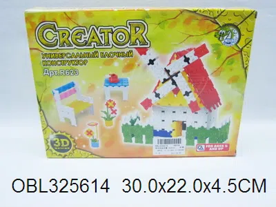 俄文拼装房屋 350PCS_OBL325614