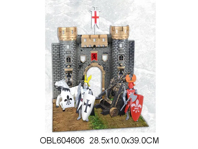 俄文卡头自装新十字军城堡拼图套装_OBL604606