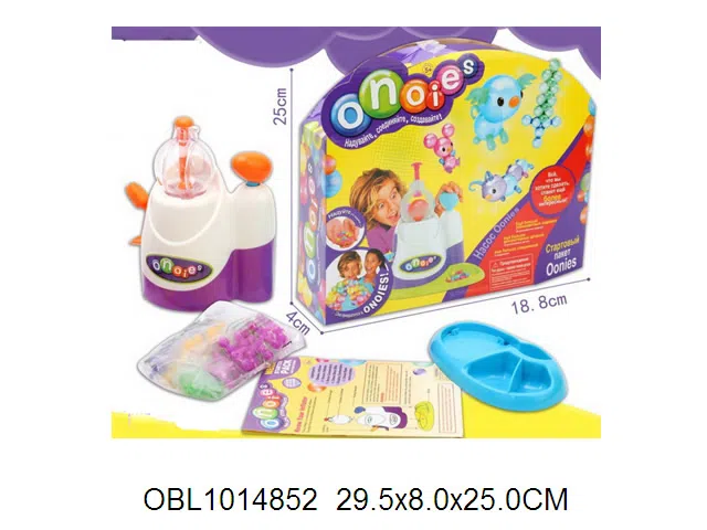 俄文手动气球打气机套装配36个气球_OBL1014852