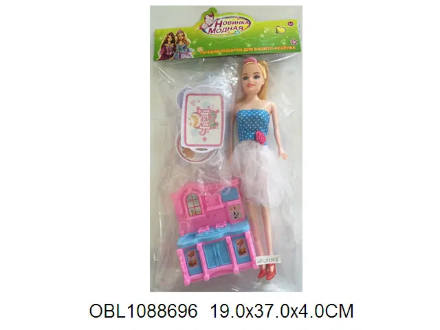 俄文卡头11.5寸实身芭芘套装 1款多色混装_OBL1088696